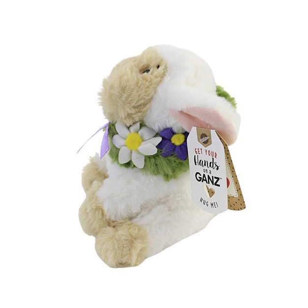 Plush Springtime Buds One Plush Animal 6 0 Inches Easter Animal Daisy He10477 Lamb Polyester Multicolored