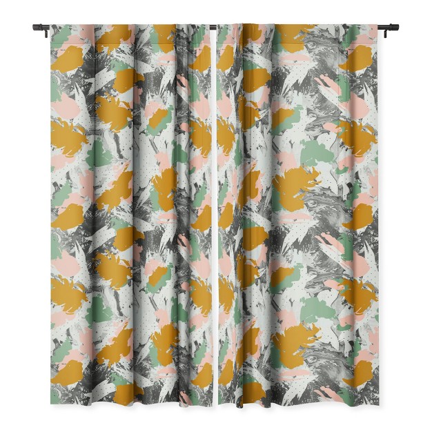 1pc Blackout Window Curtain Panel Deny Designs