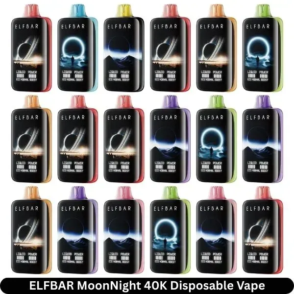 ⚡Elf Bar Moon Night 40000 – Ultra Long-Lasting Rechargeable Vape