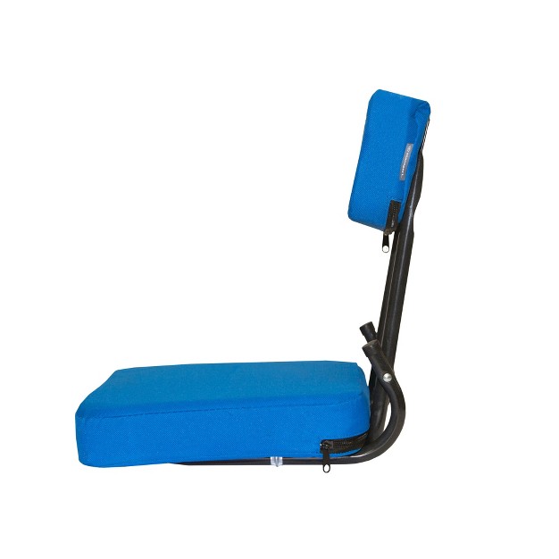 Stansport Steel Frame Foldable Coliseum Seat Blue