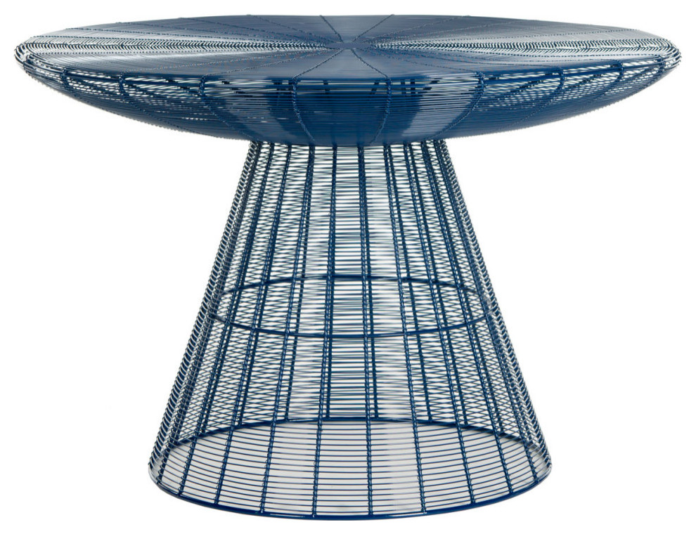 Gina Wire Coffee Table Blue   Modern   Coffee Tables   by Virgil Stanis Design  Houzz