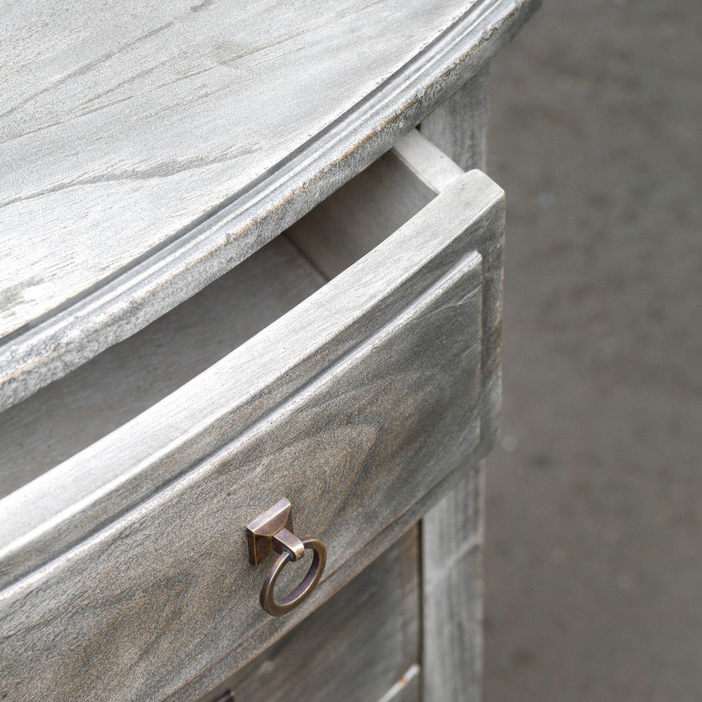 Uttermost Jacoby Driftwood Accent Chest   Midcentury   Accent Chests And Cabinets   by Buildcom  Houzz