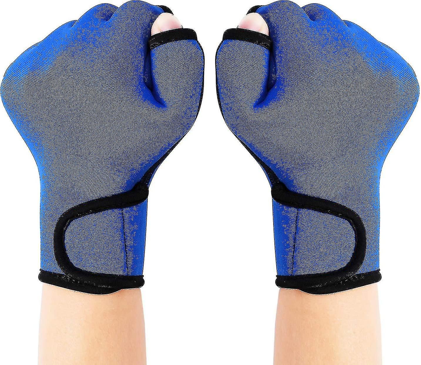 Schwimmhandschuhe Tauchmaterial Schwimmhute Ente Palm Row Palm Rubber Tauchhandschuhe Mit Handschlaufe Schwimmhandschuhe， Gut Genht， Farbecht