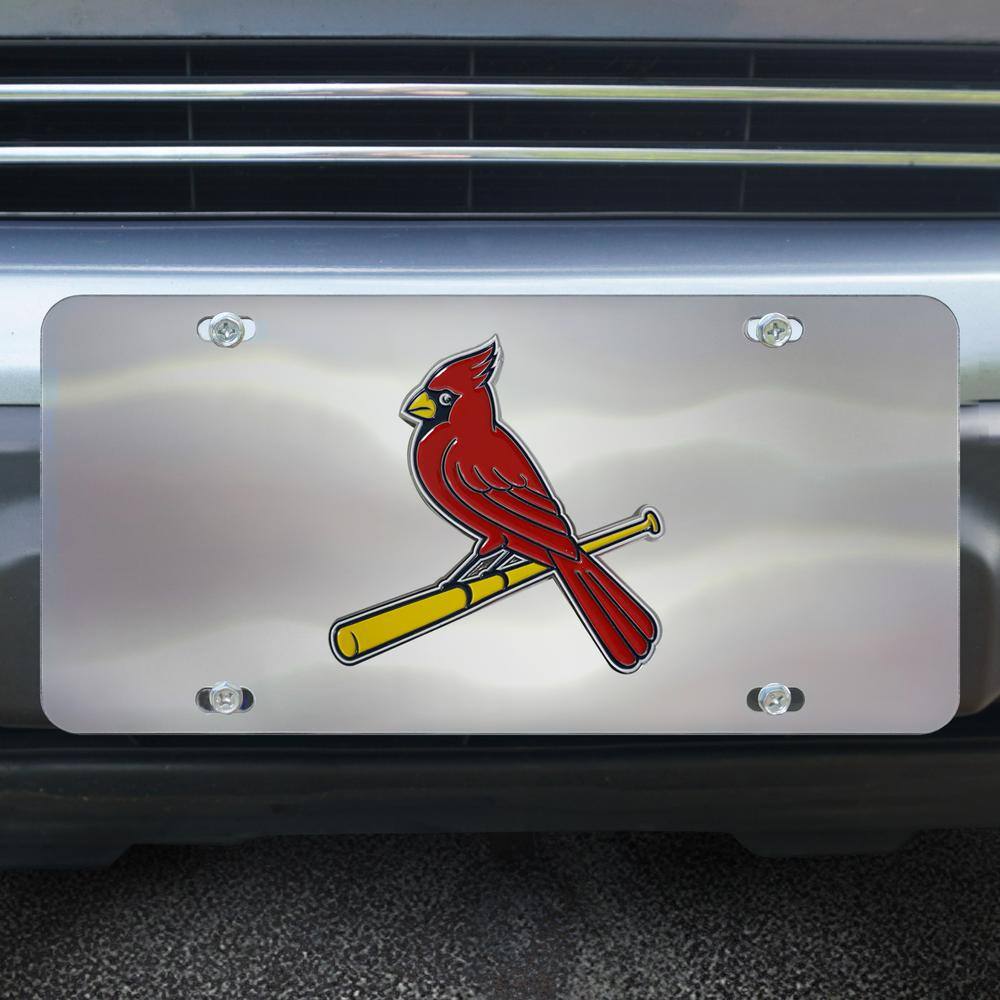 FANMATS MLB 6.25 in. x 12.25 in. St. Louis Cardinals Diecast License Plate 26881