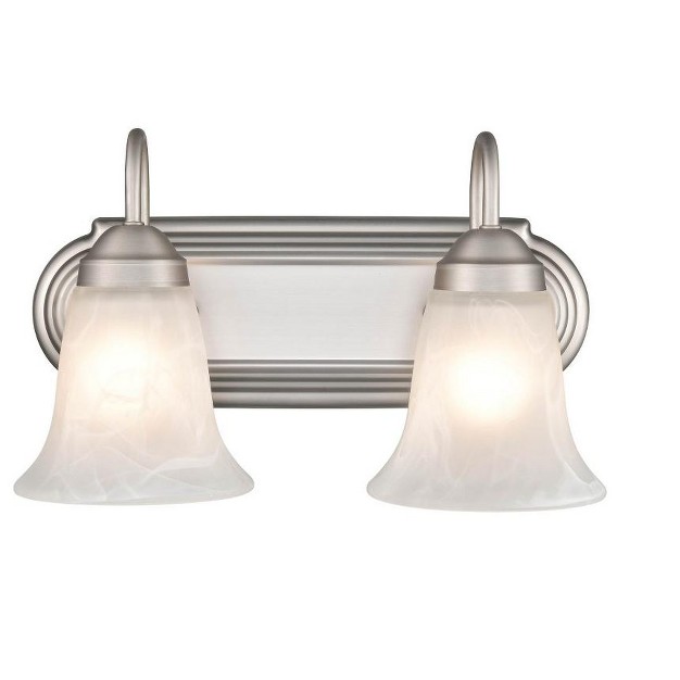 Millennium Lighting 2 Light Vanity Satin Nickel