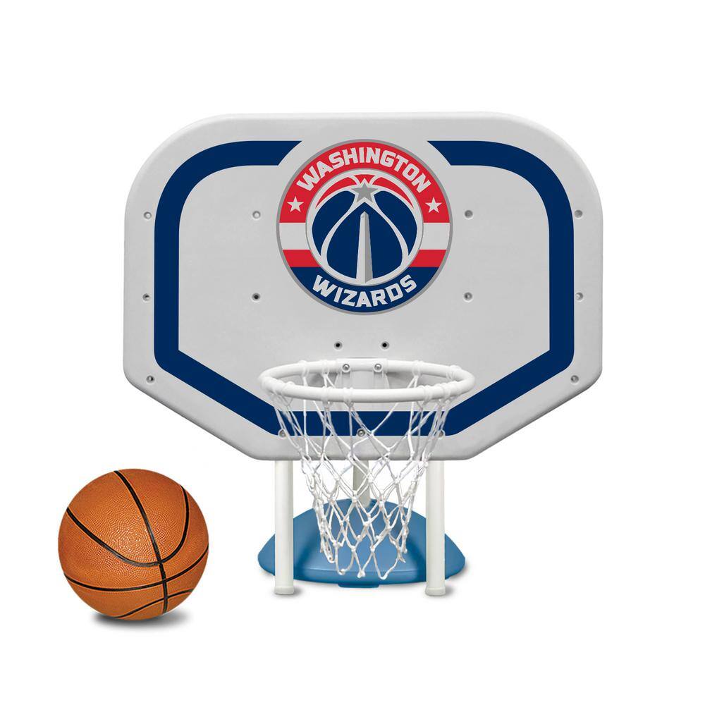 Poolmaster Washington Wizards NBA Pro Rebounder Swimming Pool Basketball Game 72961