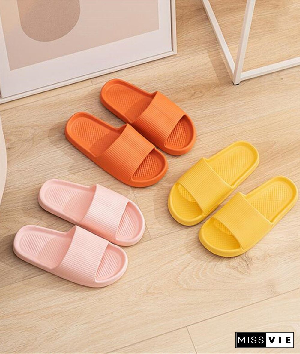 EVA Anti-slip Slippers Sandals Sole Flat Shoes Home/Indoor/Bathroom Men/Women