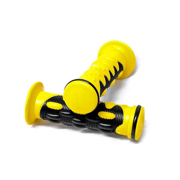 ATV / PWC Gel Hand Grips Yellow Rubber Handgrips Compatible with Yamaha Warrior