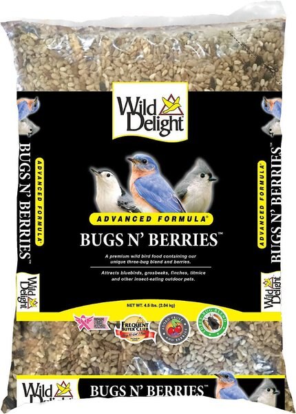 Wild Delight Bugs N' Berries Wild Bird Food