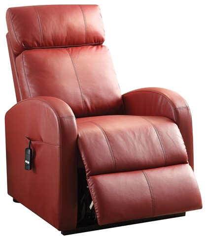 Ricardo Recliner With Power Lift   Contemporary   Recliner Chairs   by Homesquare  Houzz