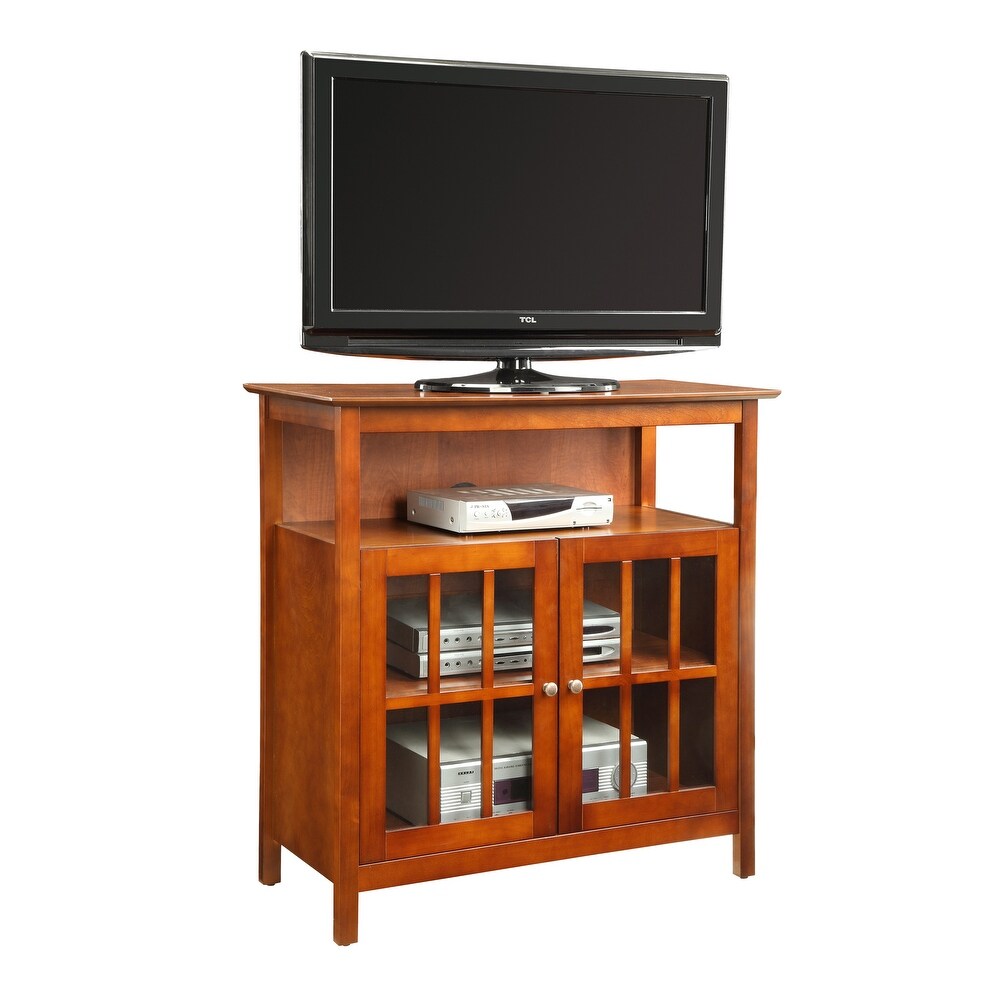 Convenience Concepts Big Sur Highboy 40 inch TV Stand with Storage Cabinets