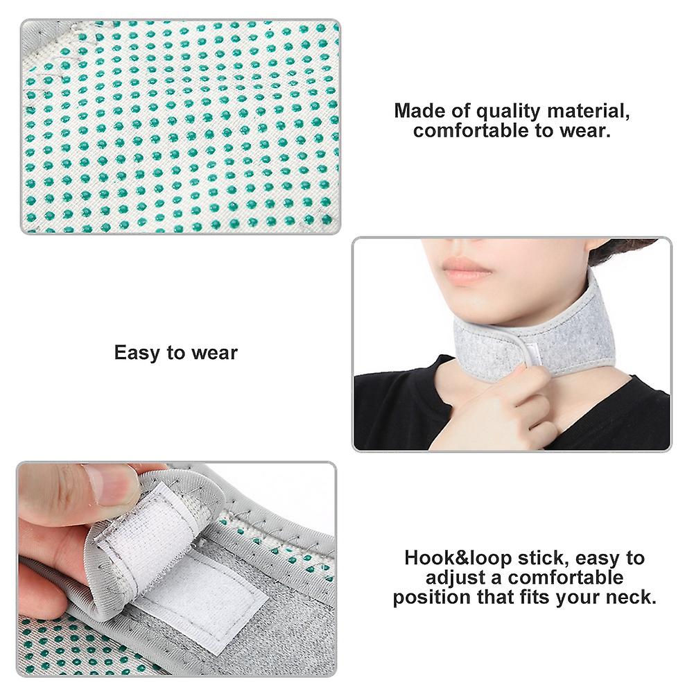 Neck Protecter Pain Relief Belt Warming Neck Brace Pad Support Strap