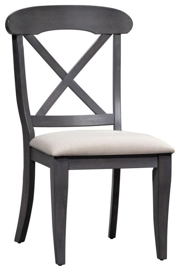 Uph X Back Side Chair (RTA) W22 x D23 x H38   Contemporary   Dining Chairs   by BisonOffice  Houzz