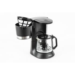 Premium LEVELLA Pause to Pour 10-Cup Black Drip Coffee Maker with Glass Carafe PCM599B