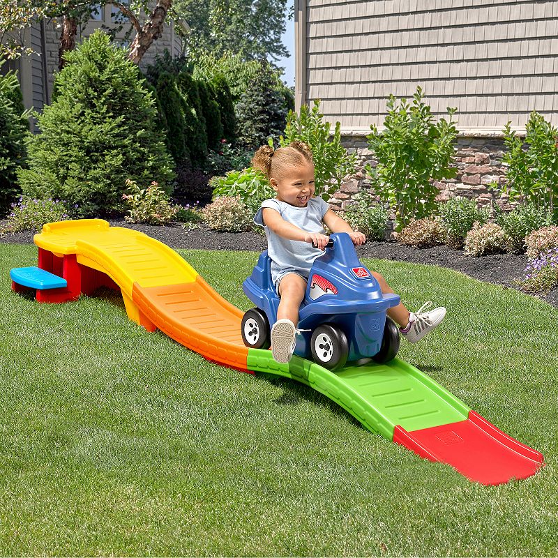 Step2 Blue Flash Up and Down Roller Coaster Ride-On Toy