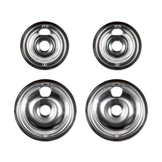 Everbilt Chrome Drip Bowl for GE Electric Ranges (4-Pack) 98231