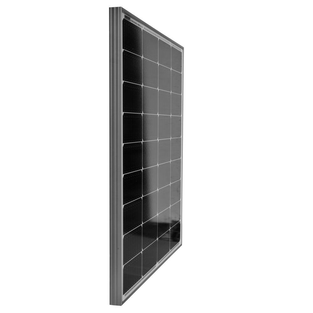 Grape Solar 100-Watt Monocrystalline Solar Panel for RV's Boats and 12-V Systems GS-Star-100W