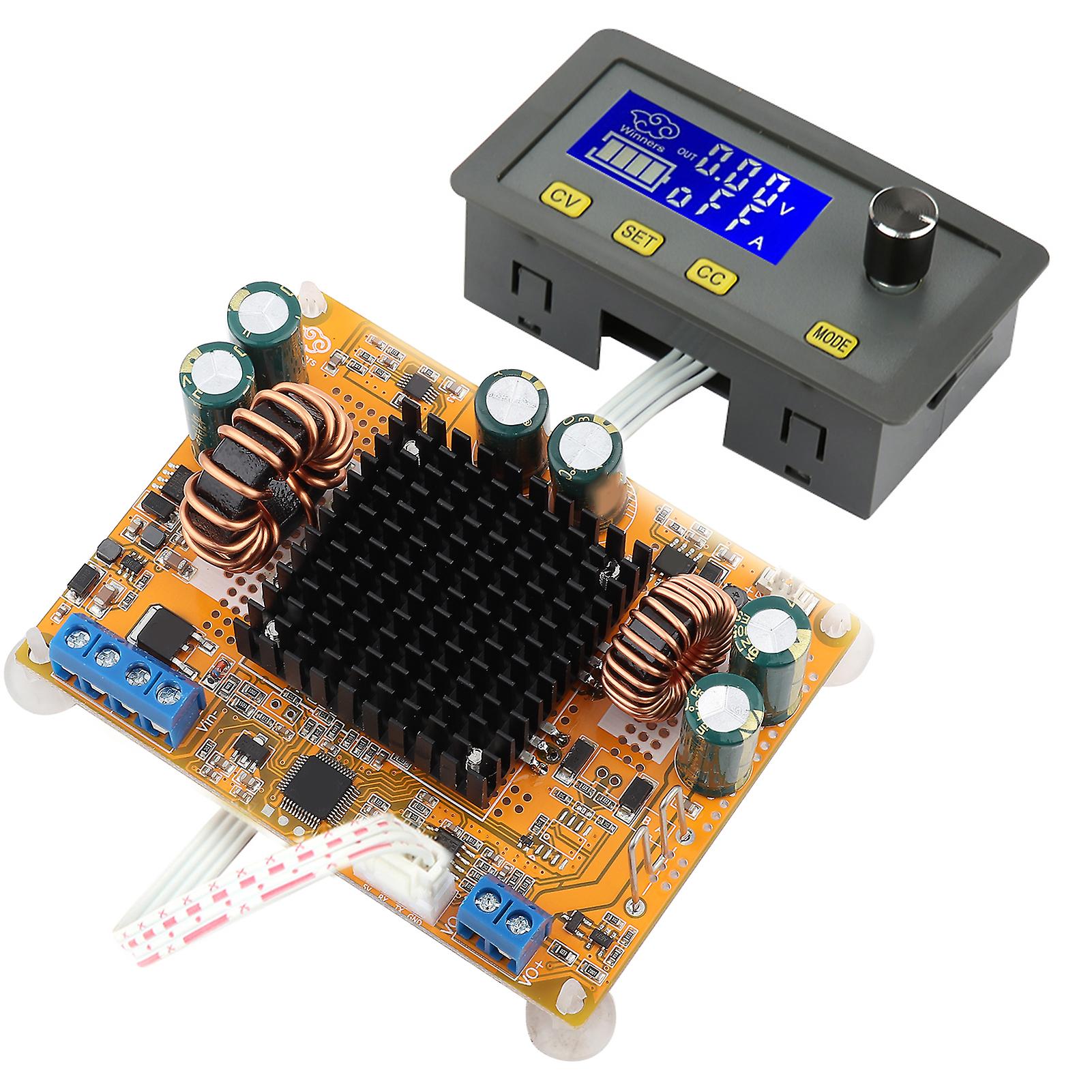 Dcdc Adjustable 5a Lcd Digital Automatic Stepup Stepdown Voltage Module