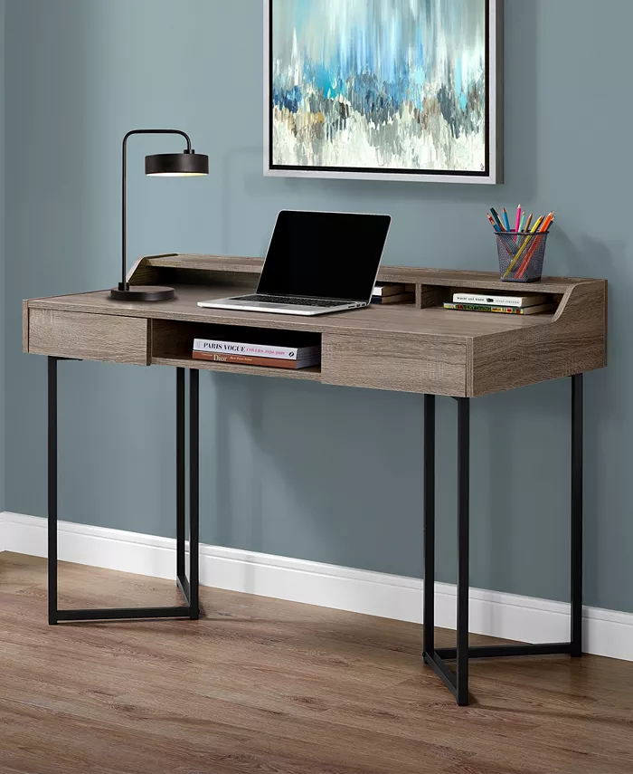 Monarch Specialties 48L Computer Desk -in Dark Taupe