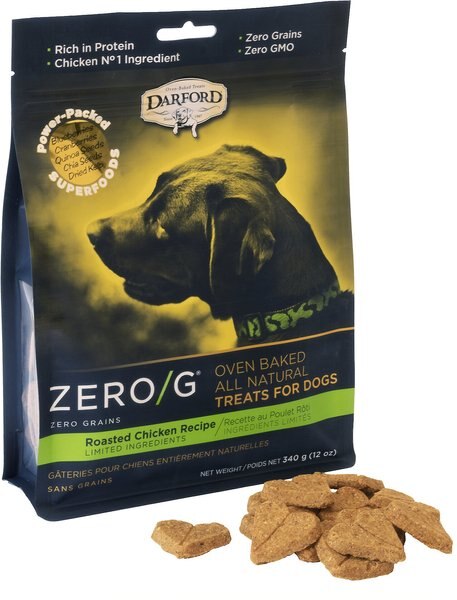 Darford Zero/G Grain-Free Roasted Chicken Dog Treats