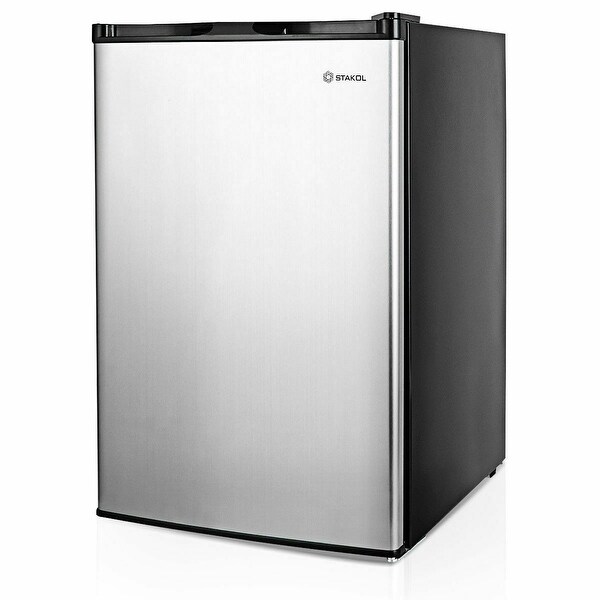 3 cu.ft. Compact Upright Freezer with Stainless Steel Door - 20.5