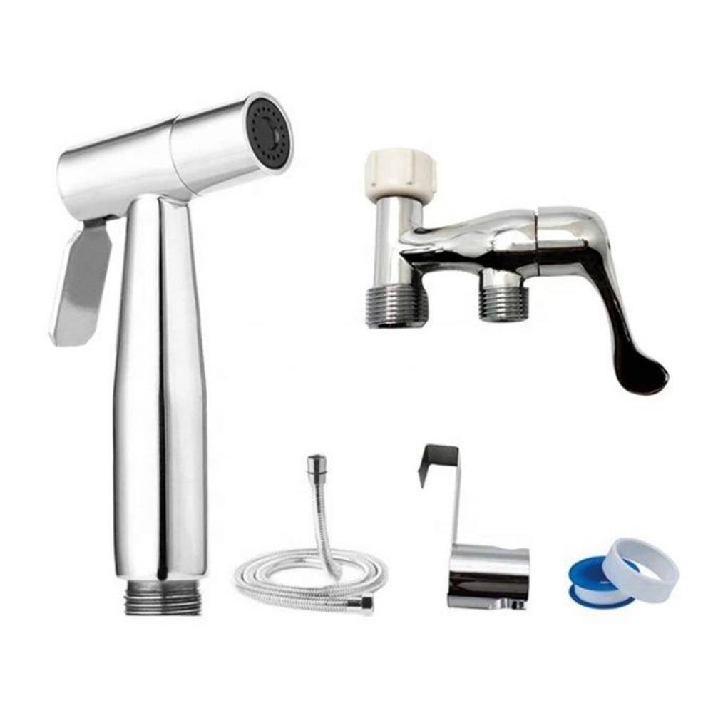 matrix decor Modern Single-Function Dual-Mount Handheld Bidet Sprayer in Stainless Steel MD-ALP33301NC