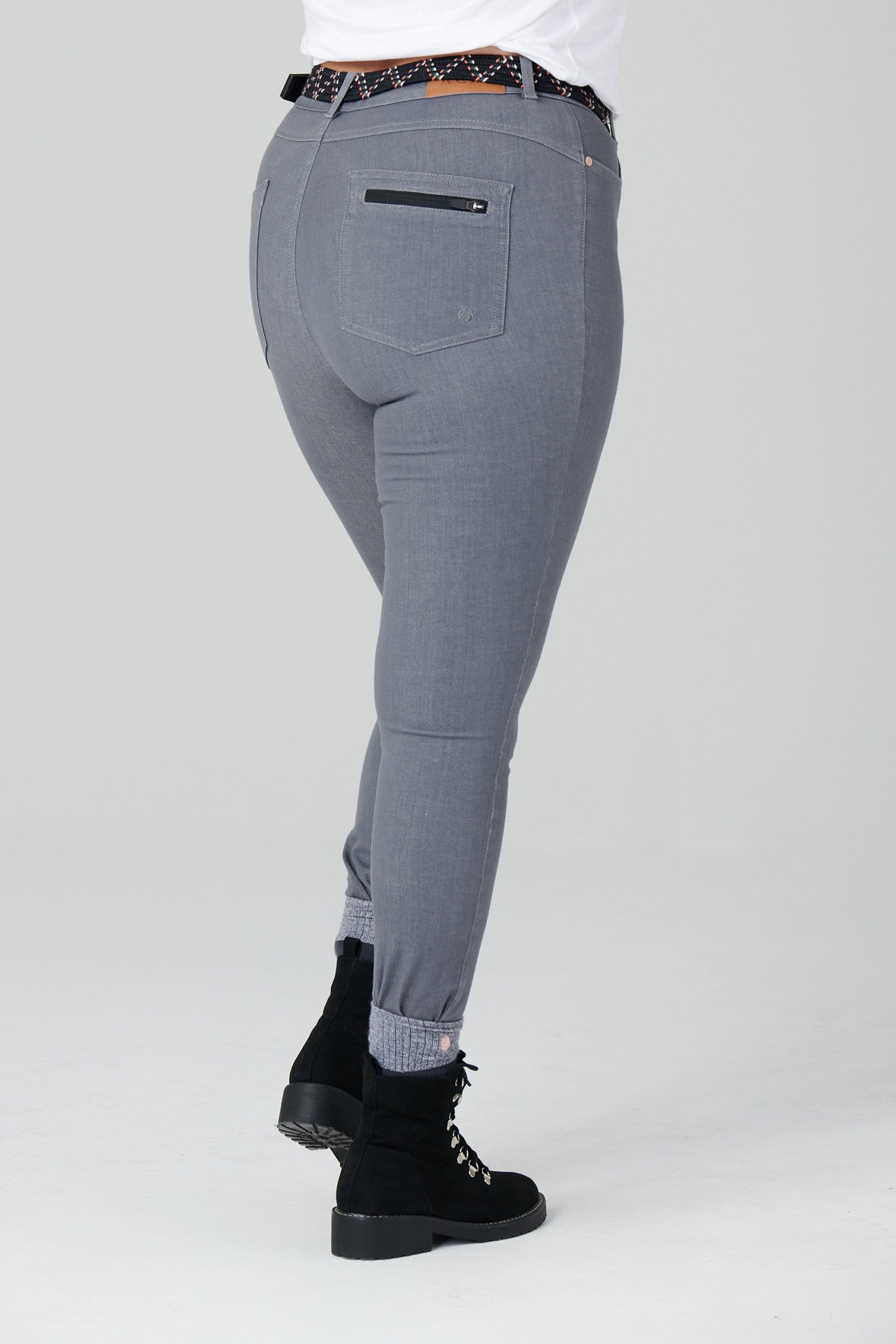 The Skinny Outdoor Jeans - Grey Denim