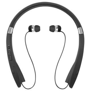 MobileSpec Premium Stereo Bluetooth Wireless Neck Headphones Black MBS11182