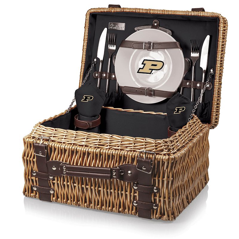 Picnic Time Purdue Boilermakers Champion Picnic Basket Set