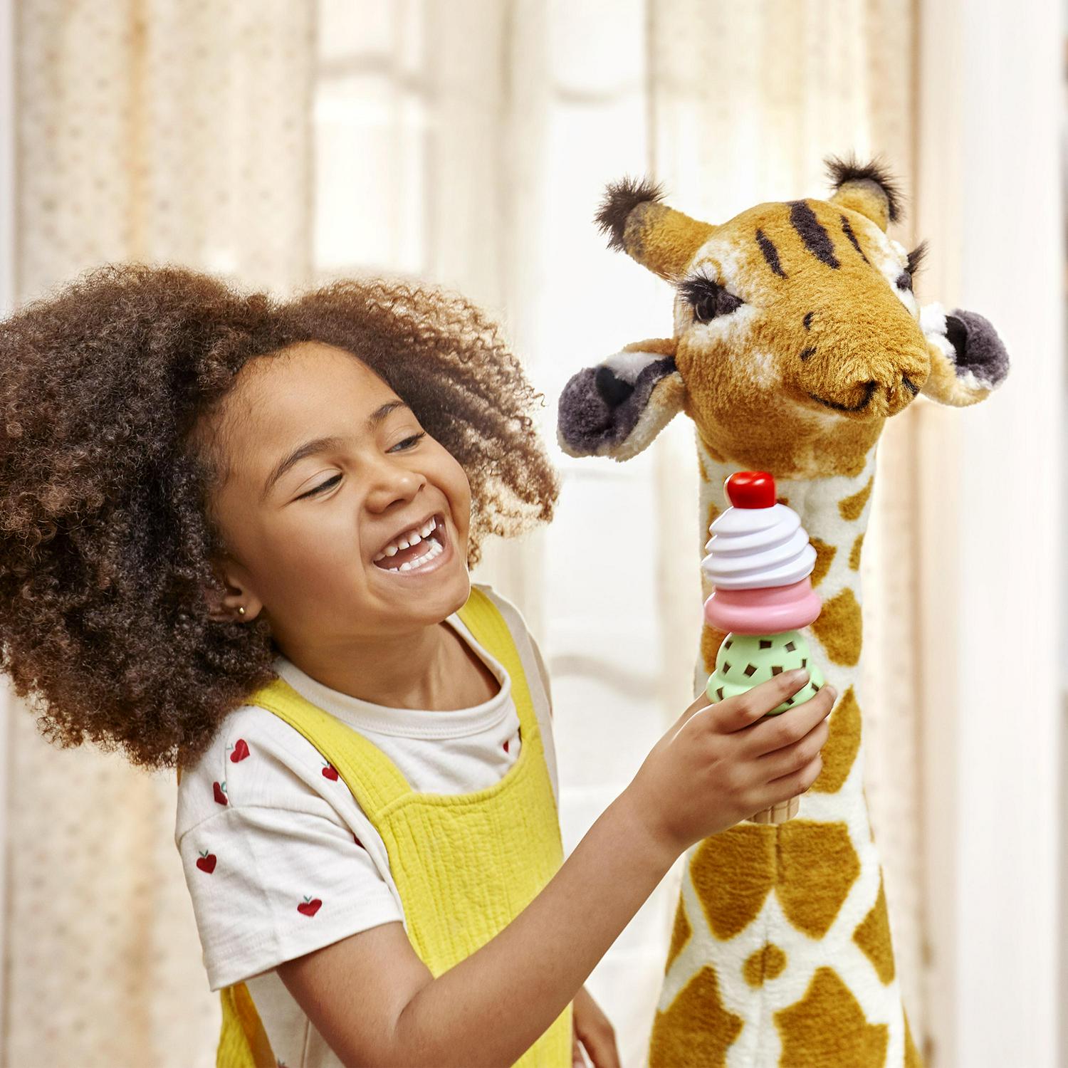 Melissa and Doug Giant Giraffe 8211 Lifelike Plush Stuffed Animal (over 4 feet tall)  Crowdfused