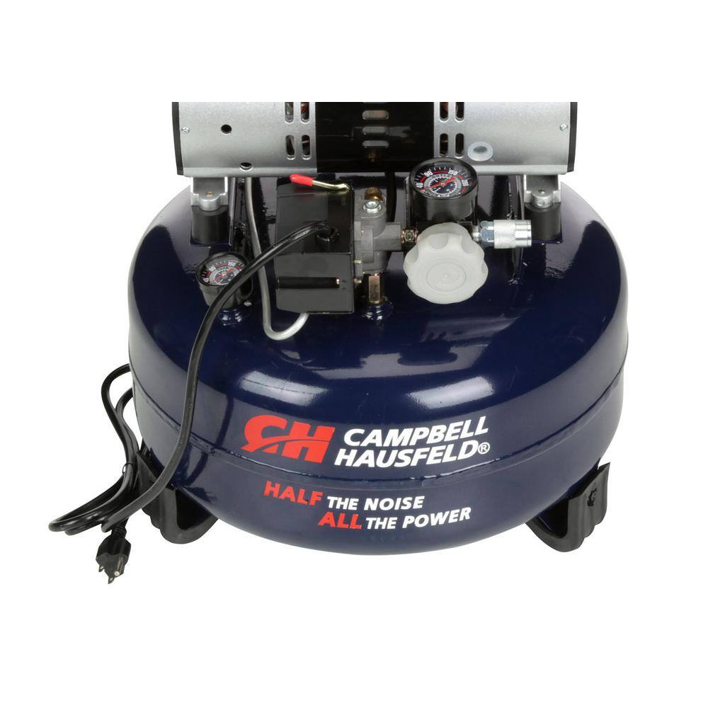 Campbell Hausfeld 6 Gal. Electric Pancake Quiet Air Compressor DC060500