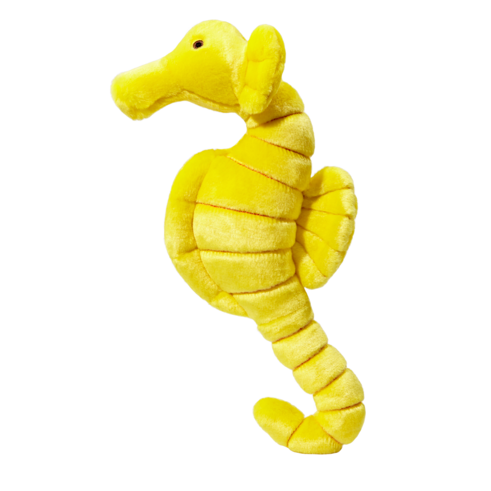 Fluff and Tuff Stella the Seahorse 13 Plush Dog Toy