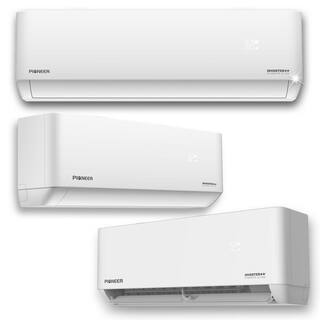 Pioneer Multi 27000 BTU 2.25-Ton 22 SEER ENERGY STAR Triple (3) Zone Wi-Fi Wall Mount Air Conditioner Heat Pump 230V 16 ft. WYT030GLHI22M3