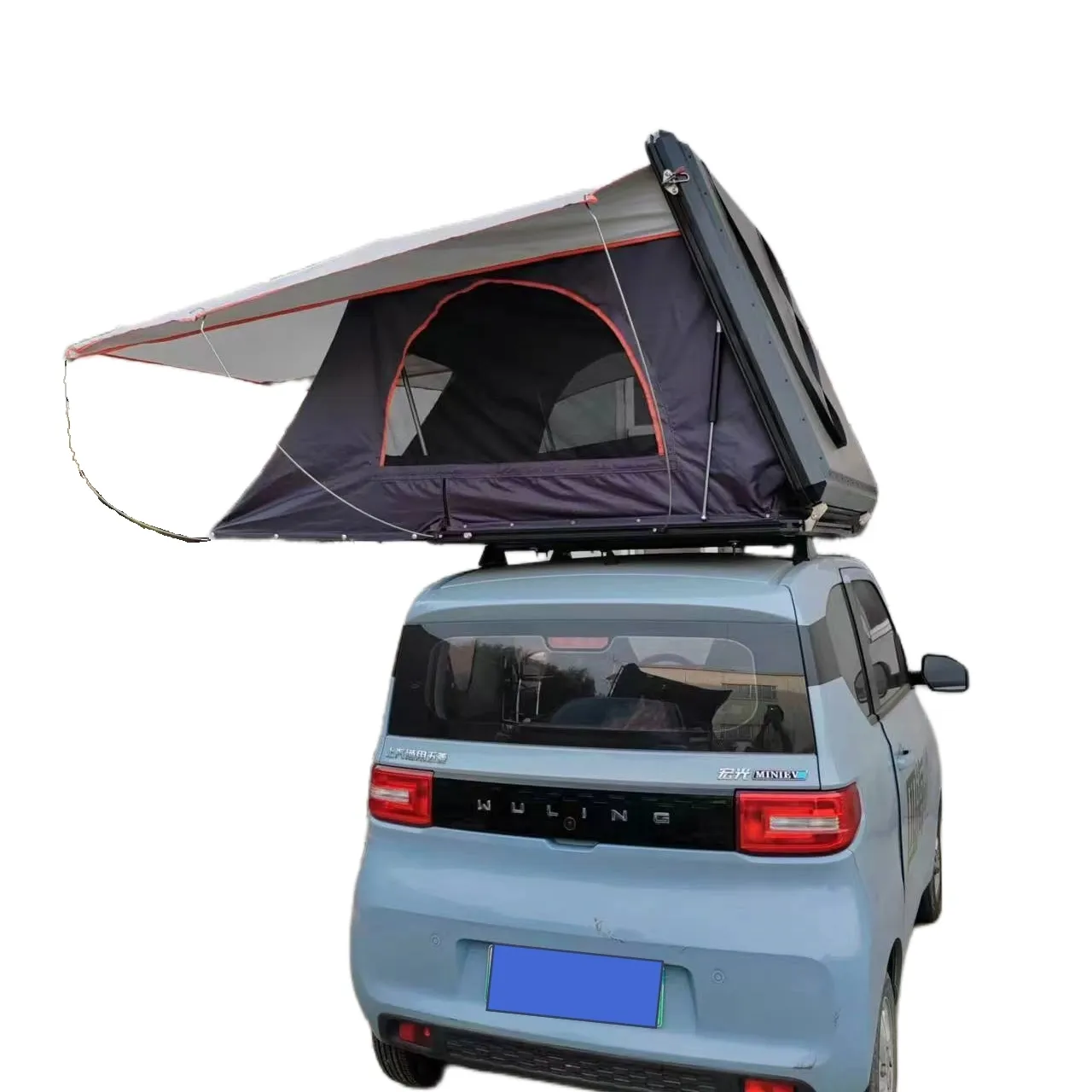 hot sell  roof top tent high quality Mini v roof top tent cheap useful overland camping tent