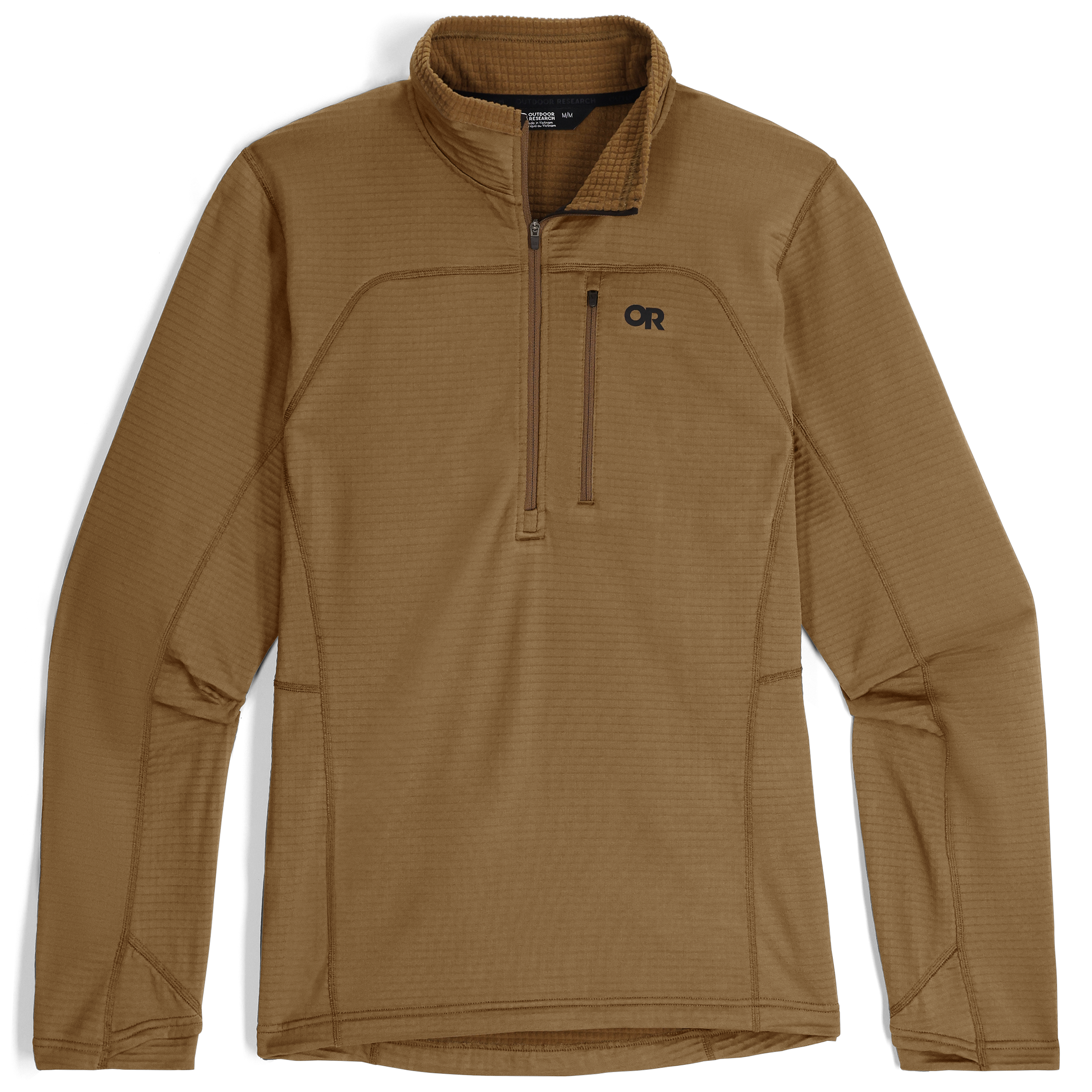 Men's Vigor Grid Fleece Half Zip