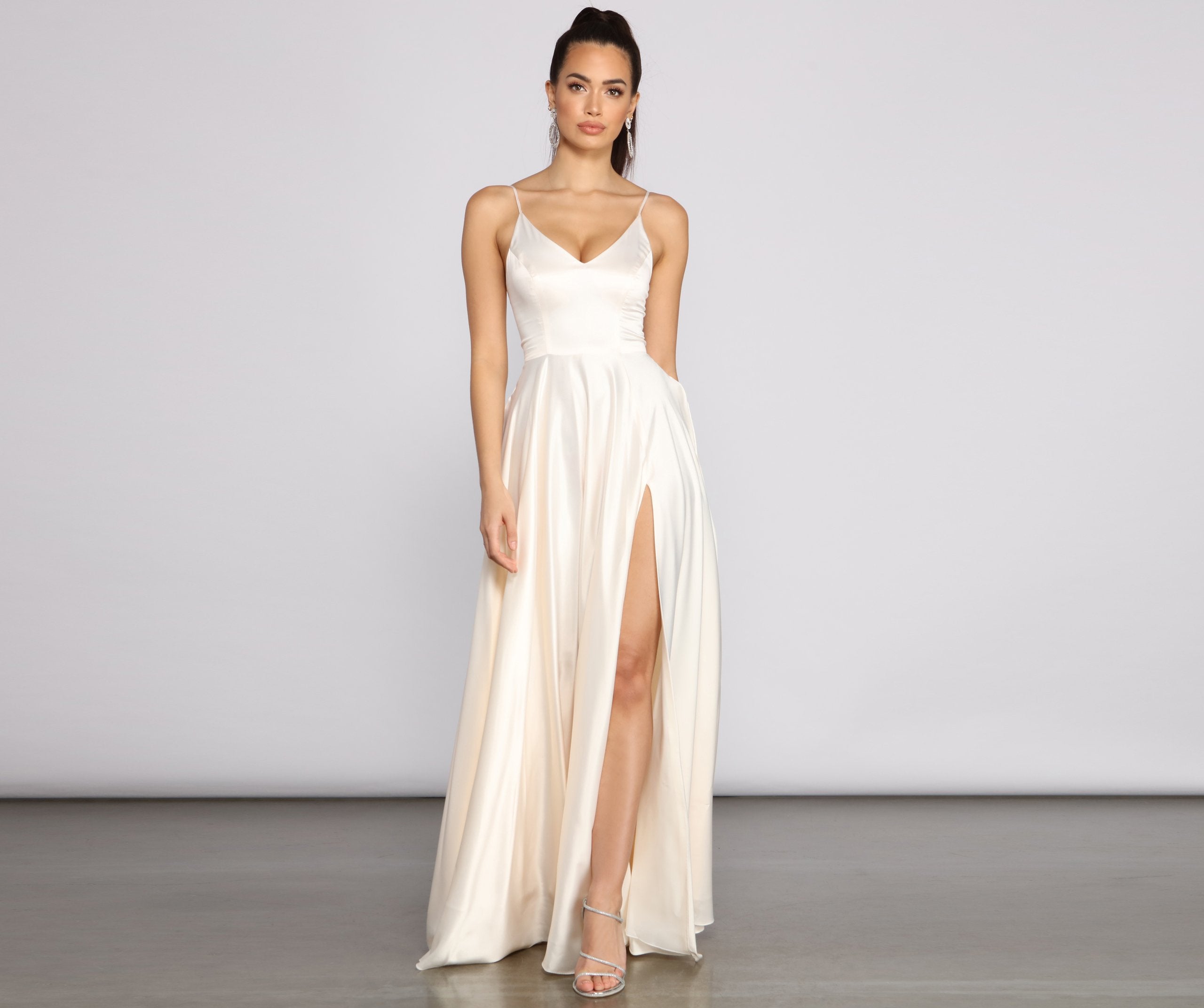 Juliet Formal High Slit Dress