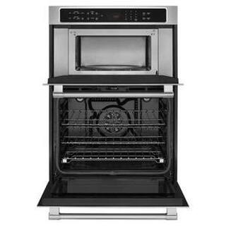 Maytag 30 in. Electric Wall Oven with Built-In Microwave in Fingerprint Resistant Stainless Steel MMW9730FZ