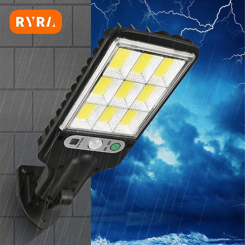 Led Solar Powered Light Outdoor Motion Sensor Sunlight Waterproof Wall Emergency Street Security