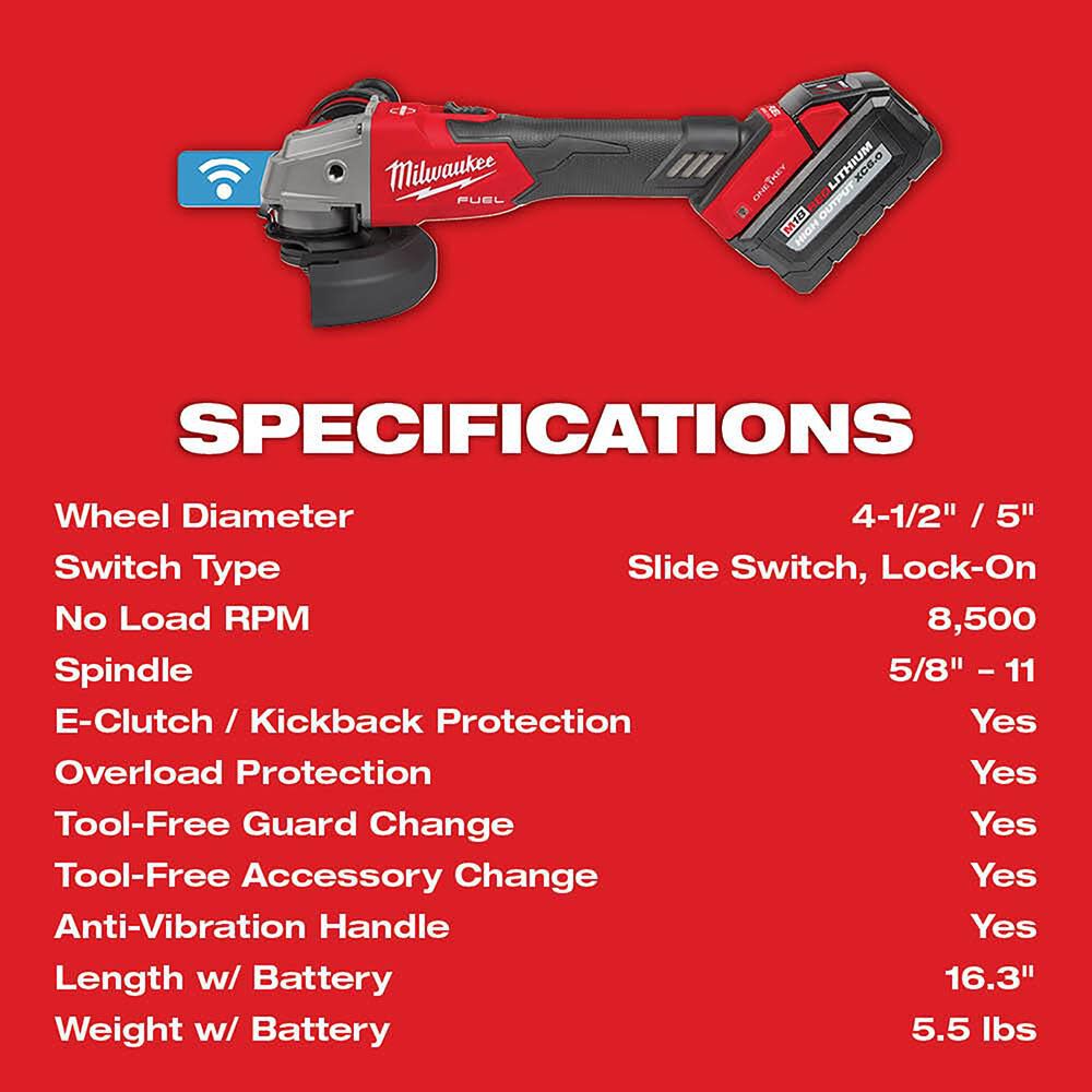 Milwaukee M18 FUEL 4 1/2