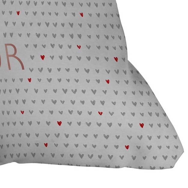 Orara Studio x27 more Amor x27 Square Throw Pillow Deny Designs