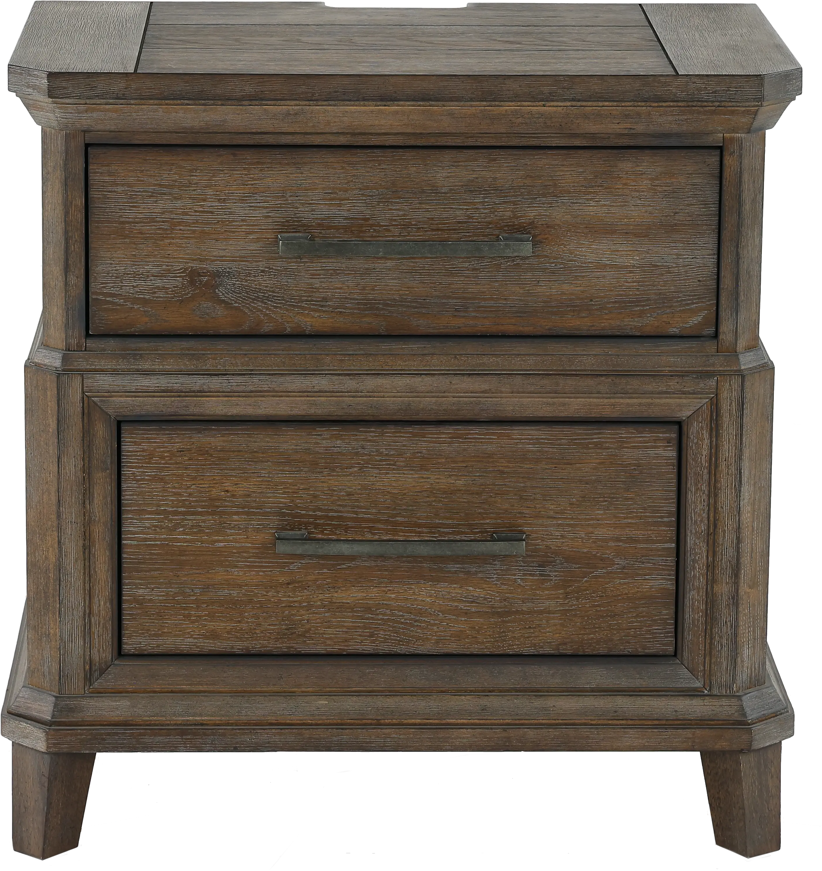 Artisan Prairie Aged Oak Nightstand