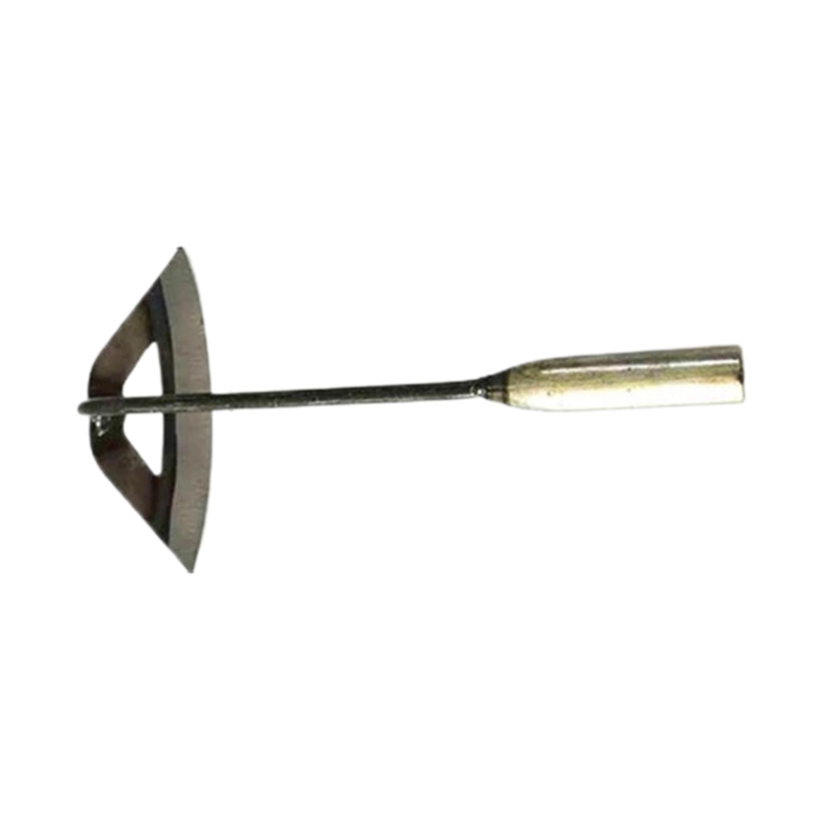 Hoe with Handle Durable Garden Hoe for Landscaping Planting Backyard Weeding Hollow A