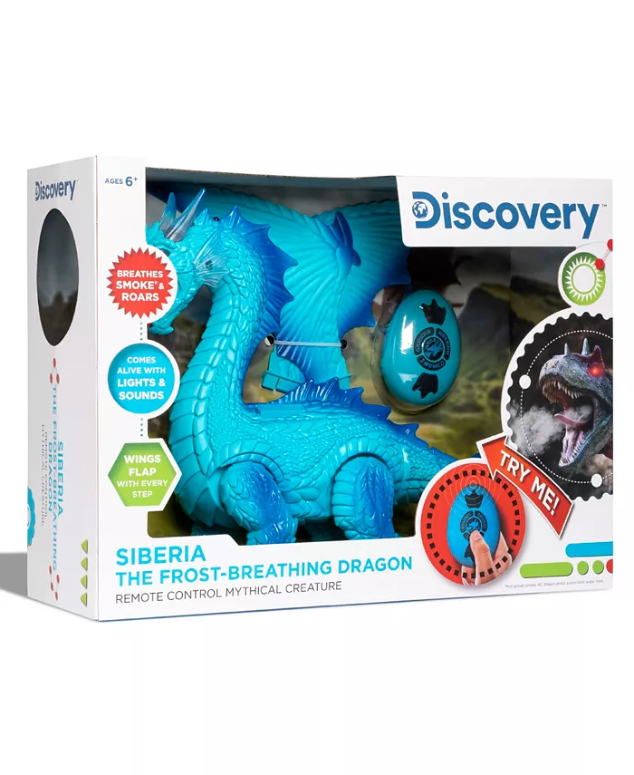 Discovery Kids Remote Infrared Control Breathing Dragon with Smoke