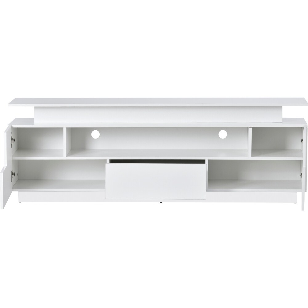 Modern Stylish Functional TV stand with Color Changing LED Lights