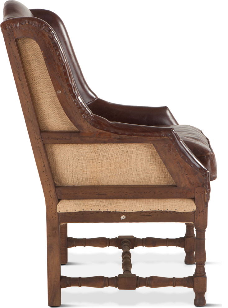 Charles Armchair   Traditional   Armchairs And Accent Chairs   by HedgeApple  Houzz