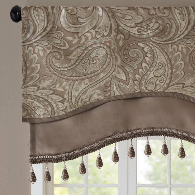 Valerie Jacquard Window Valance