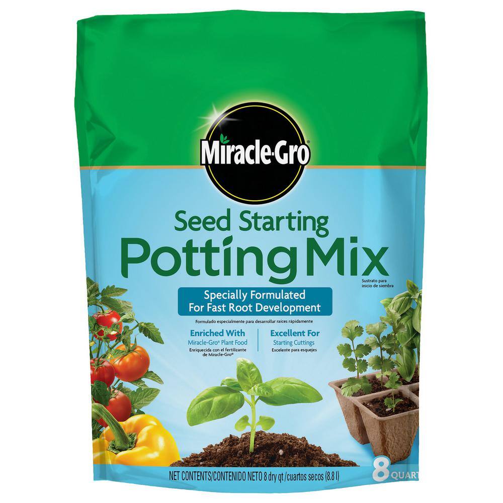 Miracle-Gro Seed Starting 8 qt. Potting Soil Mix 74978500