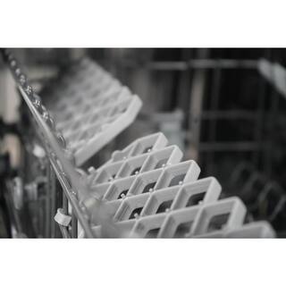 Danby 18 in. Front Control Built-in Dishwasher in White 51 DB DDW18D1EW