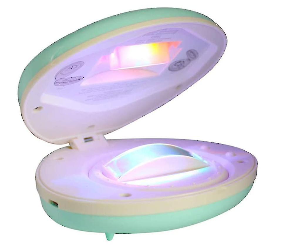 Shell Rainbow Projection Lamp， Mini Portable Usb Rechargeable Night Light， Used For Taking Pictures