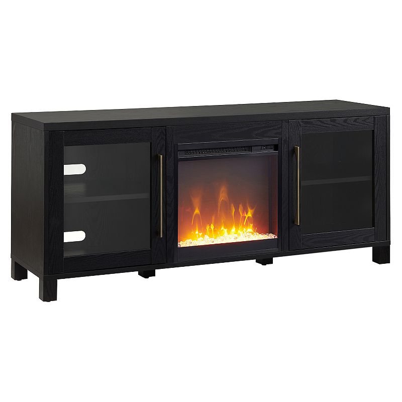 Finley and Sloane Quincy Electric Fireplace Rectangular TV Stand